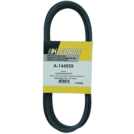A & I Products 38 in., 42 in. and 44 in. Deck Aramid Lawn Mower Deck Belt for AYP, Ariens and Husqvarna Mowers
