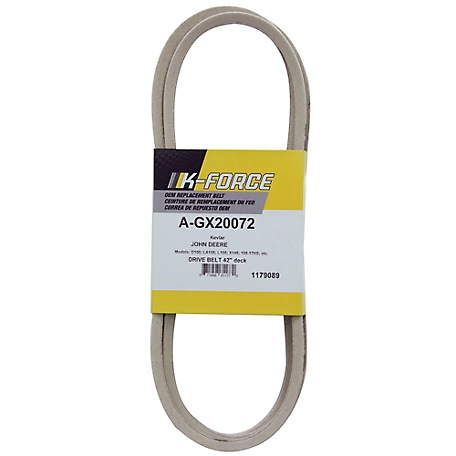 A & I Products 42 in. Deck Aramid Lawn Mower Deck Belt for John Deere Mowers