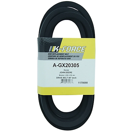 A & I Products 48 in. Deck Aramid Lawn Mower Deck Belt for John Deere Mowers