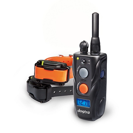 Dogtra Waterproof 127-Level Precise Control LCD Screen 2-Dog Remote Training Dog E-Collar, 1/2 Mile Range