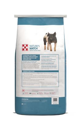 Image showing  Nature's Match Pig Starter-Grower Pelleted Swine Feed, 50 lb. Bag