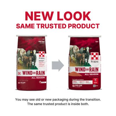 Image showing  Wind and Rain All Season 7 Complete Beef Cattle Mineral with Availa 4, 50 lb. Bag