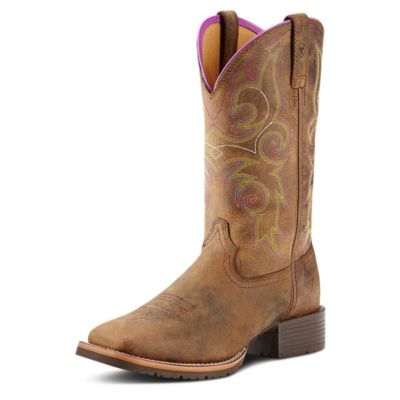 ariat women's slip on boots