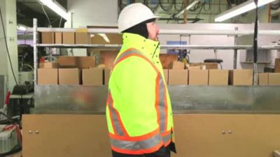 Image showing  Men's Hi-Vis 5-in-1 Safety Jacket