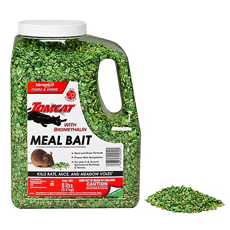 Tomcat 5 lb. Bromethalin Rodent Meal Bait at Tractor Supply Co.