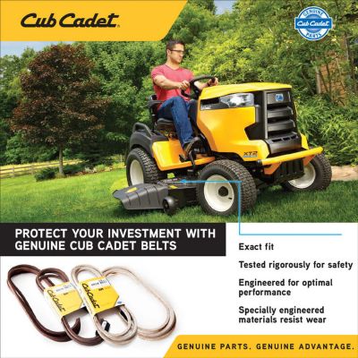 Image showing 6 th Cub Cadet 60 in. Deck Lawn Mower Deck Drive Belt for Cub Cadet Mowers