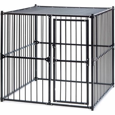 FENCEMASTER Kennel System 5 ft. x 5 ft. x 5 ft. Laurelview Welded Wire Dog Kennel
