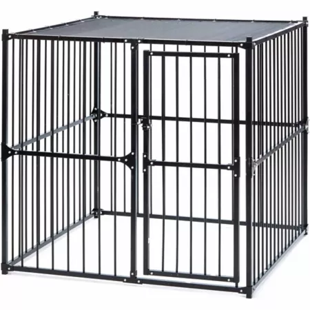 FENCEMASTER Kennel System Laurelview 5' x 5' x 5' Welded Wire Dog Kennel Dog Kennels