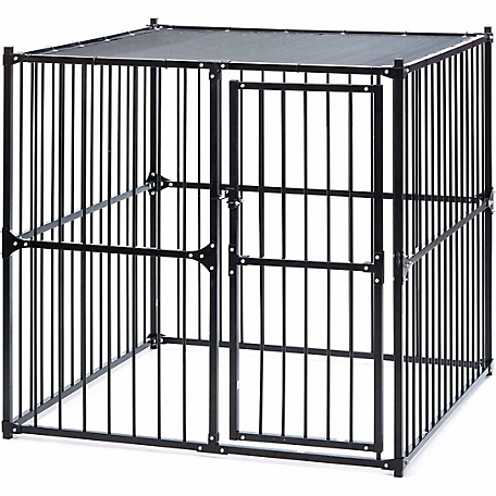 FENCEMASTER Kennel System 5 ft. x 5 ft. x 5 ft. Laurelview Welded Wire Dog Kennel
