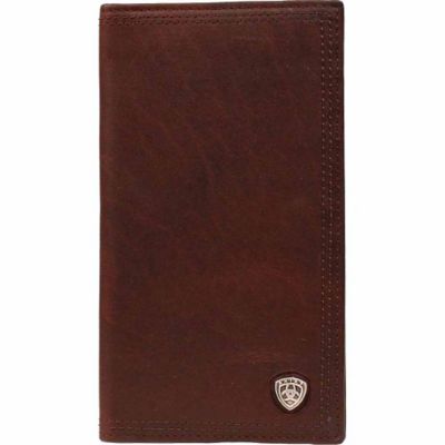 Ariat Leather Rodeo Wallet with Concho