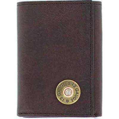 leather trifold wallet