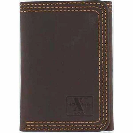 HD Xtreme Triple-Stitched Trifold Wallet, Brown