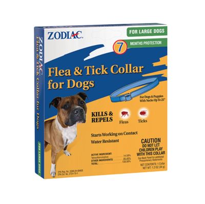 Zodiac Flea and Tick Collar for Large Dogs and Puppies Good for People with Lots of Dogs