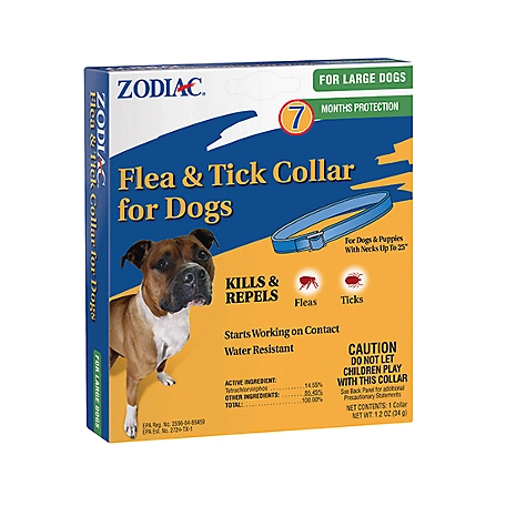 Zodiac Flea and Tick Collar for Large Dogs and Puppies