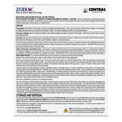 Image showing  Flea and Tick Collar for Large Dogs and Puppies, 7 Months Protection