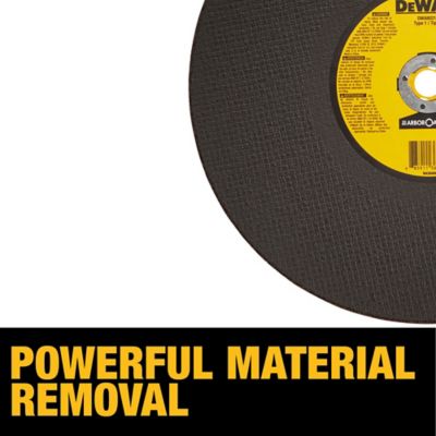 Image showing  14 in. x 1/8 in. x 1 in. A24/C24P High Speed Metal & Concrete Cutting Wheel, Thin 0.045 in. Wheel Design