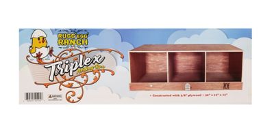 Image showing  3-Compartment Chicken Nesting Box