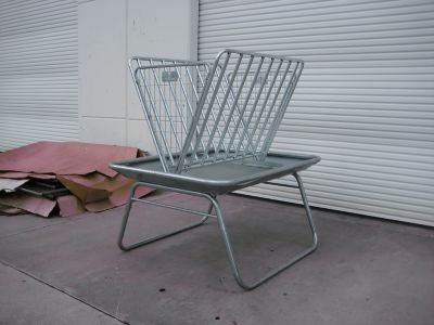 Image showing  Galvanized Pasture Livestock Feeder, 5 ft.