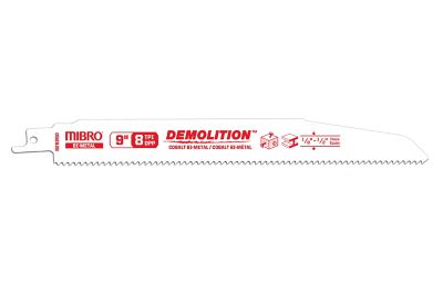 Image showing  9 in. 8 TPI Bi-Metal Demolition Reciprocating Saw Blade