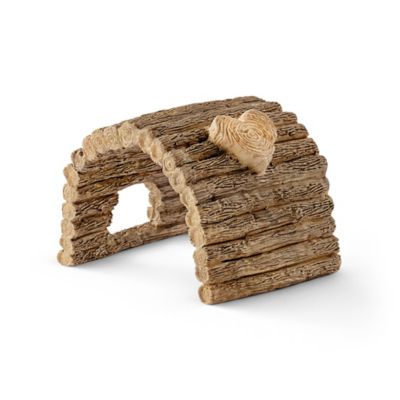 Image showing 9 th Schleich 8 pc. Rabbit Hutch with Rabbits and Feed Playset