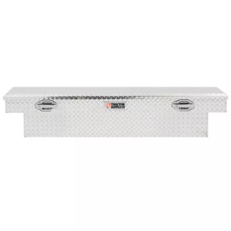 Tractor Supply 70 in x 20 in x 12.2 in Aluminum Standard Profile Crossover Truck Tool Box Crossover Truck Tool Boxes