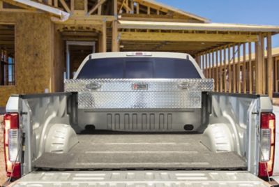 Image showing 6 th Tractor Supply 8.4 cu. ft. Aluminum Standard-Profile Crossover Truck Tool Box for Full-Size Trucks, 70 x 20in.