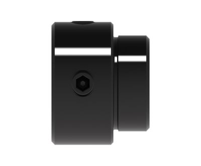 Image showing  1/2 in. V Series Hub for Sprocket or Pulley, Round Bore with Keyway and Set Screws