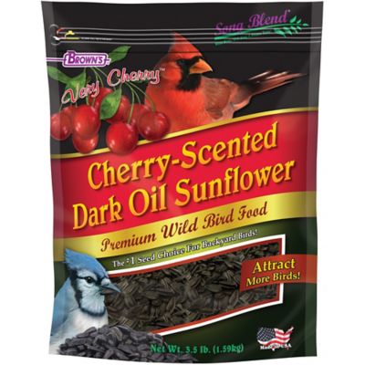 Brown's Song Blend Very Berry Scented Dark Oil Sunflower Seeds, 3.5 lb. Bag., 3 pk.