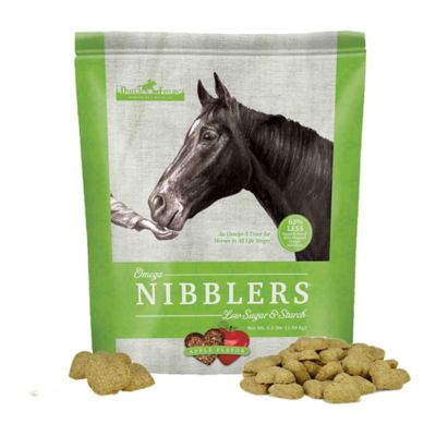 Image showing  Nibblers Low Sugar Starch Apple Flavor Horse Treats, 3.5 lb., Approximately 215 ct.