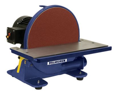 Palmgren 12 in. Disc Abrasive Finishing Sander, 17-1/4 in. x 17 in. x 14-3/8 in.