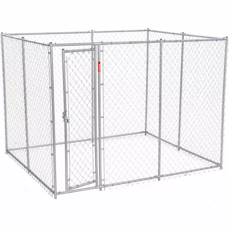 Lucky Dog Villa Plus DIY Kit 6' x 5' x 10' Chain Link Kennel Dog Kennels