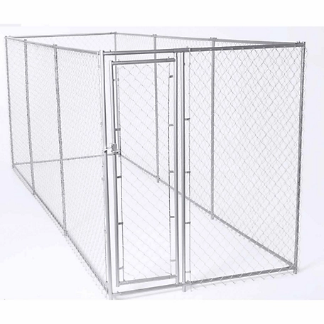 Lucky Dog 6 ft. x 5 ft. x 15 ft. DIY Kit Penthouse Chain Link Dog Kennel