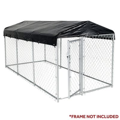 Image showing  WeatherGuard Dog Kennel Cover Set, 5 ft. x 15 ft., Kennel not Included