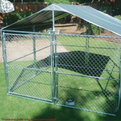 Image showing 7 th Lucky Dog WeatherGuard Universal Kennel Cover Set, 10 x 10ft., Kennel not Included