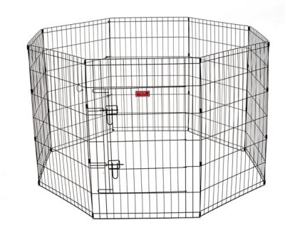 Lucky Dog 36 in. Dog Exercise Pen with Stakes