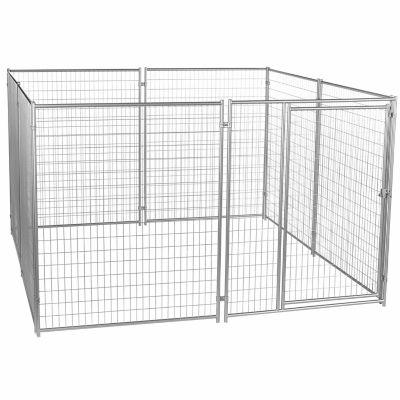 Lucky Dog Modular Welded Wire Kennel Kit 6 Ft H X 10 Ft W X 10 Ft L Silver At Tractor Supply Co