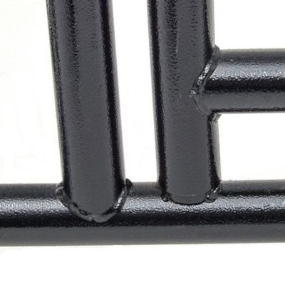 Image showing  6 ft. x 10 ft. x 10 ft. Modular Welded Wire Dog Kennel with Cover and Frame, Black