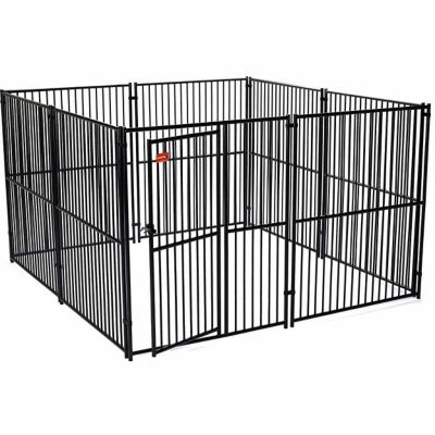 Lucky Dog 6 ft. x 10 ft. x 10 ft. Euro Style Welded Wire Dog Kennel -  CL 65110