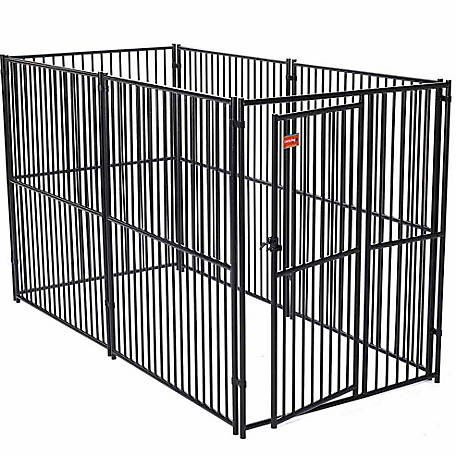 Lucky Dog 6 ft. x 5 ft. x 10 ft. European Style Welded Wire Dog Kennel