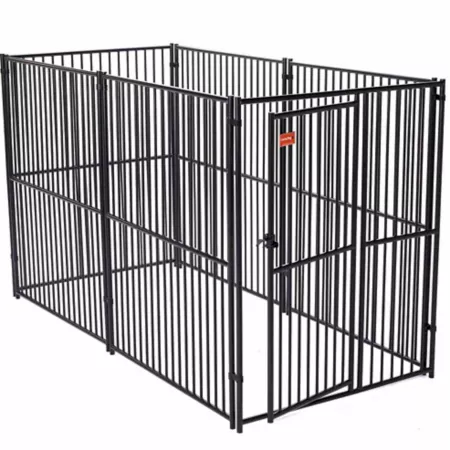 Lucky Dog European Style Welded Wire Dog Kennel 6 ft x 5 ft x 10 ft. Dog Kennels