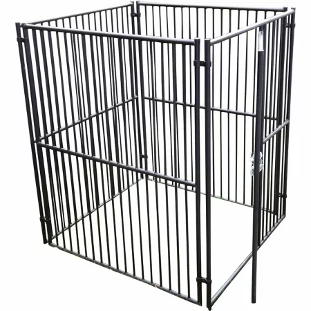 Lucky Dog European Style Welded Wire Dog Kennel 6 ft x 5 ft x 5 ft. Dog Kennels