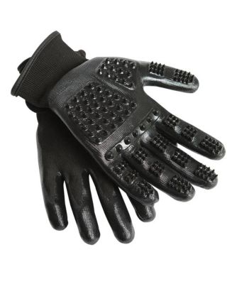 HandsOn Equine Grooming Gloves, Medium