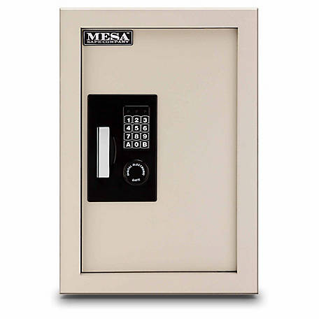 Mesa Safe 0.3 to 0.7 cu. ft. Adjustable Wall Safe