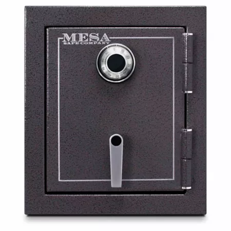 Mesa Safe 1.7 cu ft Burglar and Fire Proof Combination Lock Safe Dark Gray Burglary & Fire Safes