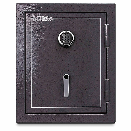 Mesa Safe 4.1 cu. ft. Electronic Keypad Lock Burglary and Fire Safe