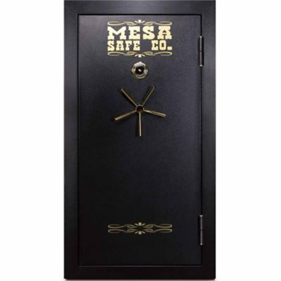 Mesa Safe 30 Long Gun 14 cu. ft. Combination Lock Gun Safe with 4 Shelves, Black
