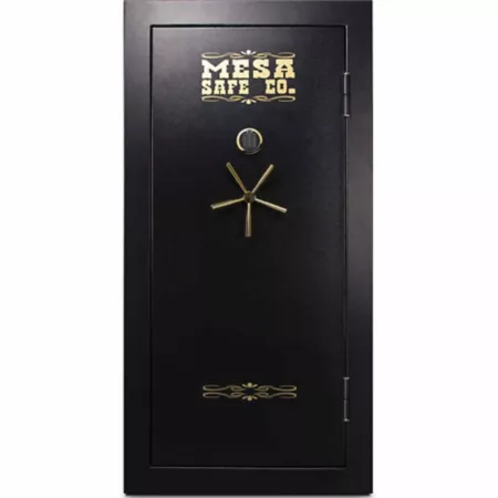 Mesa Safe 42 Long Pistol E-Lock 60 min Fire Rated Gun Safe Black MBF7236E Gun Safes