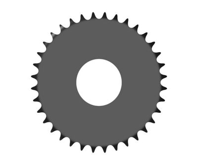 Image showing  2 in. X Series Sprocket, 40 Chain, 36 Teeth
