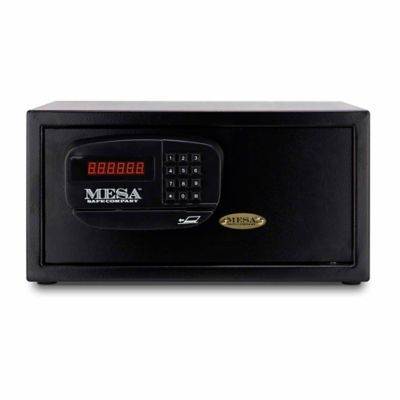 Mesa Safe 1.2 cu. ft. Electronic Keypad Lock Hotel Safe, Black