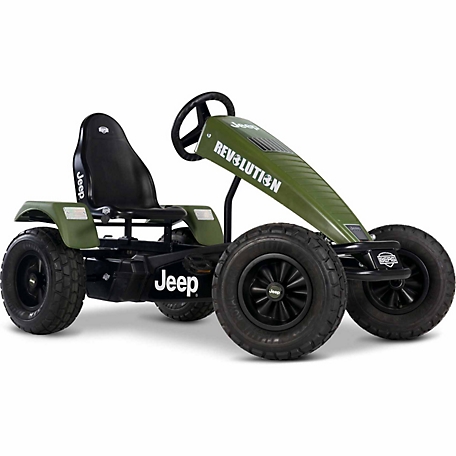 BERG Jeep Revolution BFR Pedal Go-Kart, 33 in. x 63 in. x 34 in. at Tractor  Supply Co.